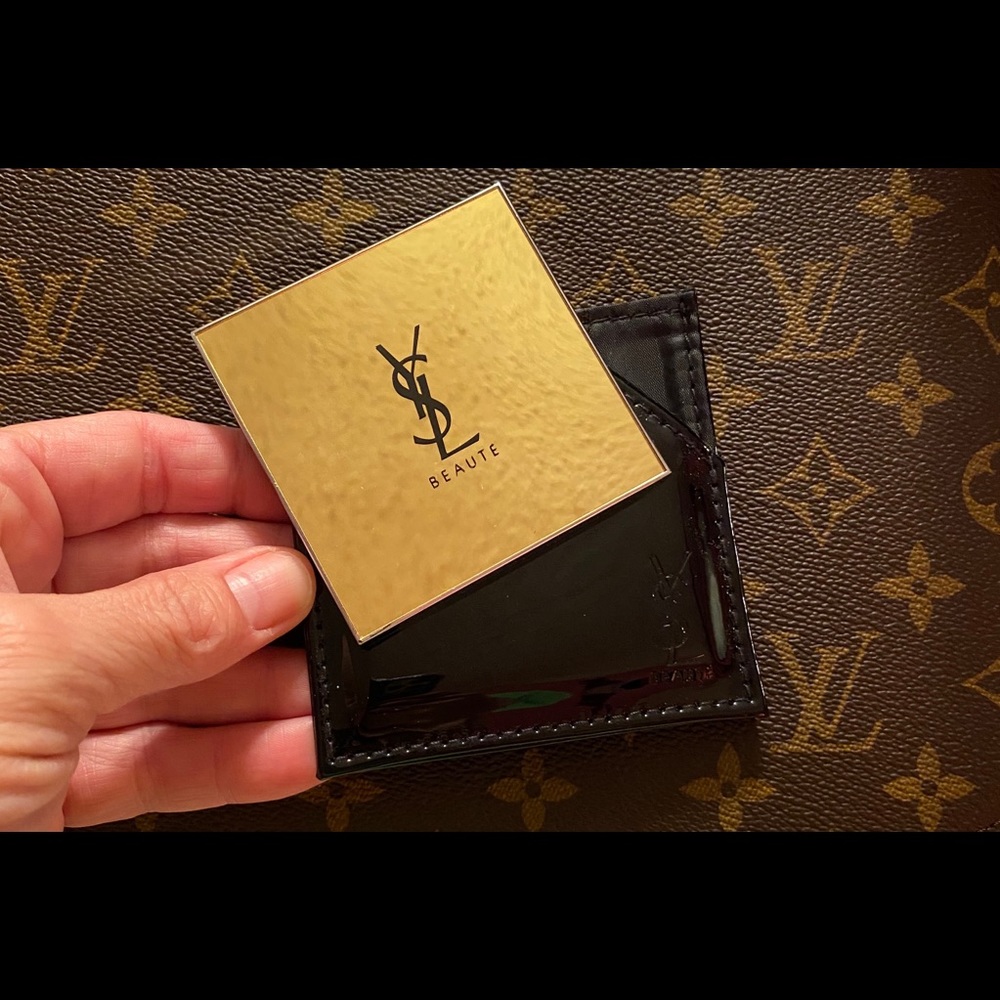 YSL Mirror with Black Patent case!